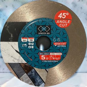 Gyémánt Vágótárcsa  45°. 125mm